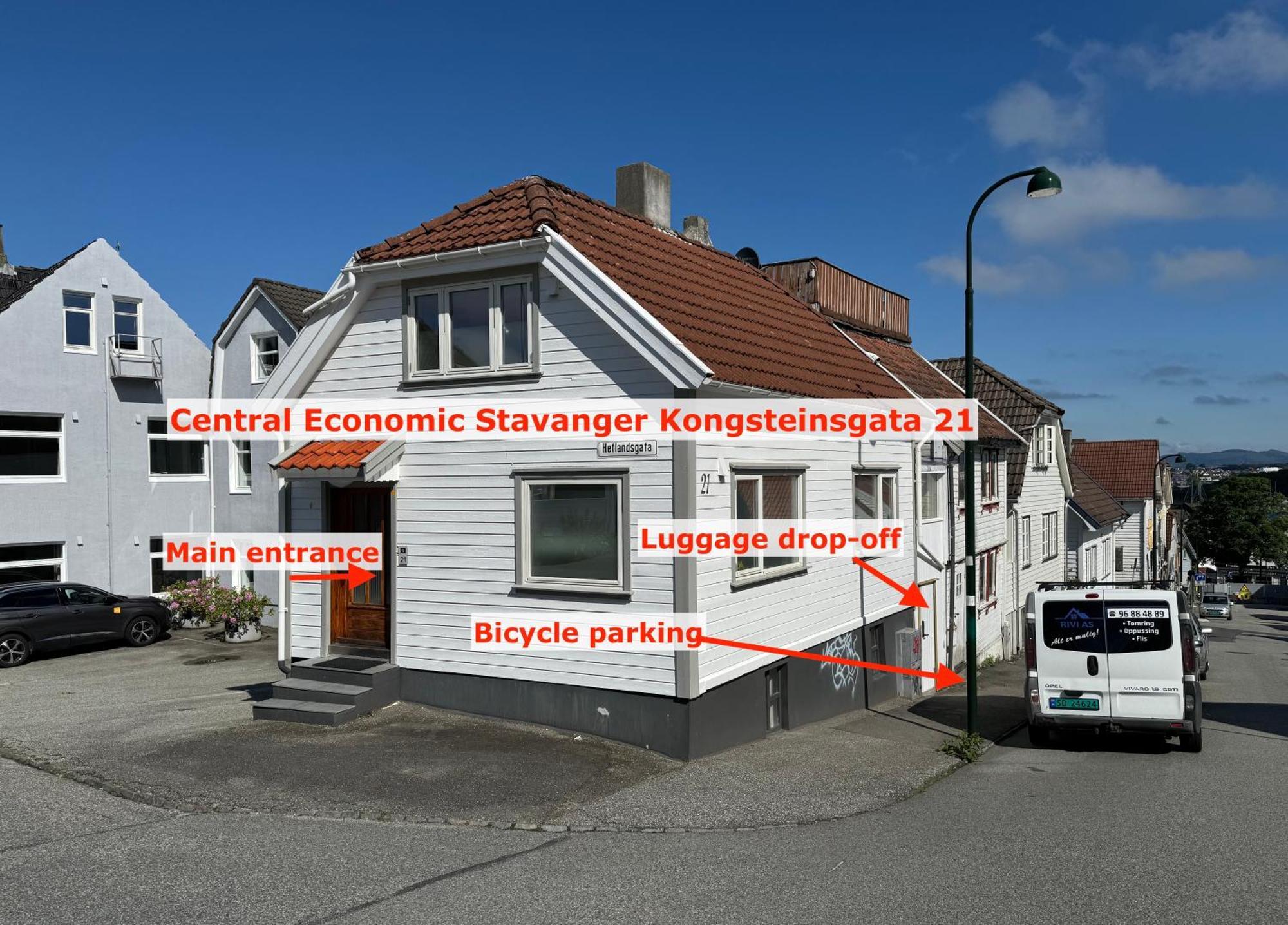 Central Economic Stavanger Kongsteinsgata Buitenkant foto